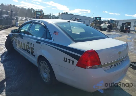 2017 Chevrolet Caprice Police z USA, uszkodzony, nr VIN 6G3NS5U29HL303882
